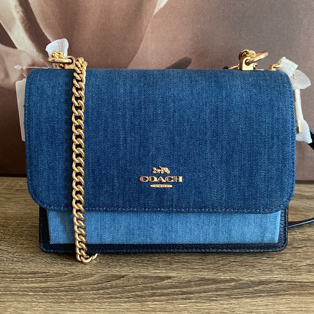 Coach Klare Crossbody Denim NWT